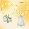 1/3/6 шт. Прозрачная капсула для хранения сувениров питомца, милый мех питомца для кошки, брелок-подвеска, памятная коробка, бутылка для памяти