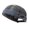Broken Hole Melon Skin Hat Streetwear Skullcap Casual Hip Hop Cap  Outdoor