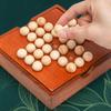 Classic Wooden Solitaire Puzzle Game for Kids