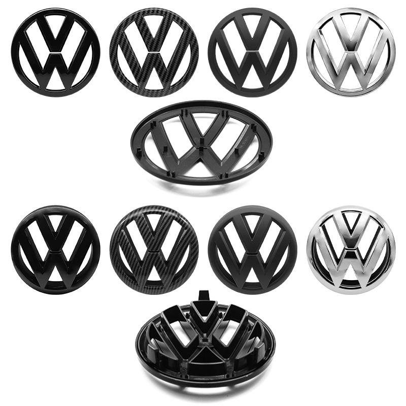 Hub Caps 1Pcs 3D ABS Car Front Hood Rear Emblem For Volkswagen VW Golf 7.5 MK7.5 2018 2019 2020 Styling Trunk Badge Auto Logo Ac