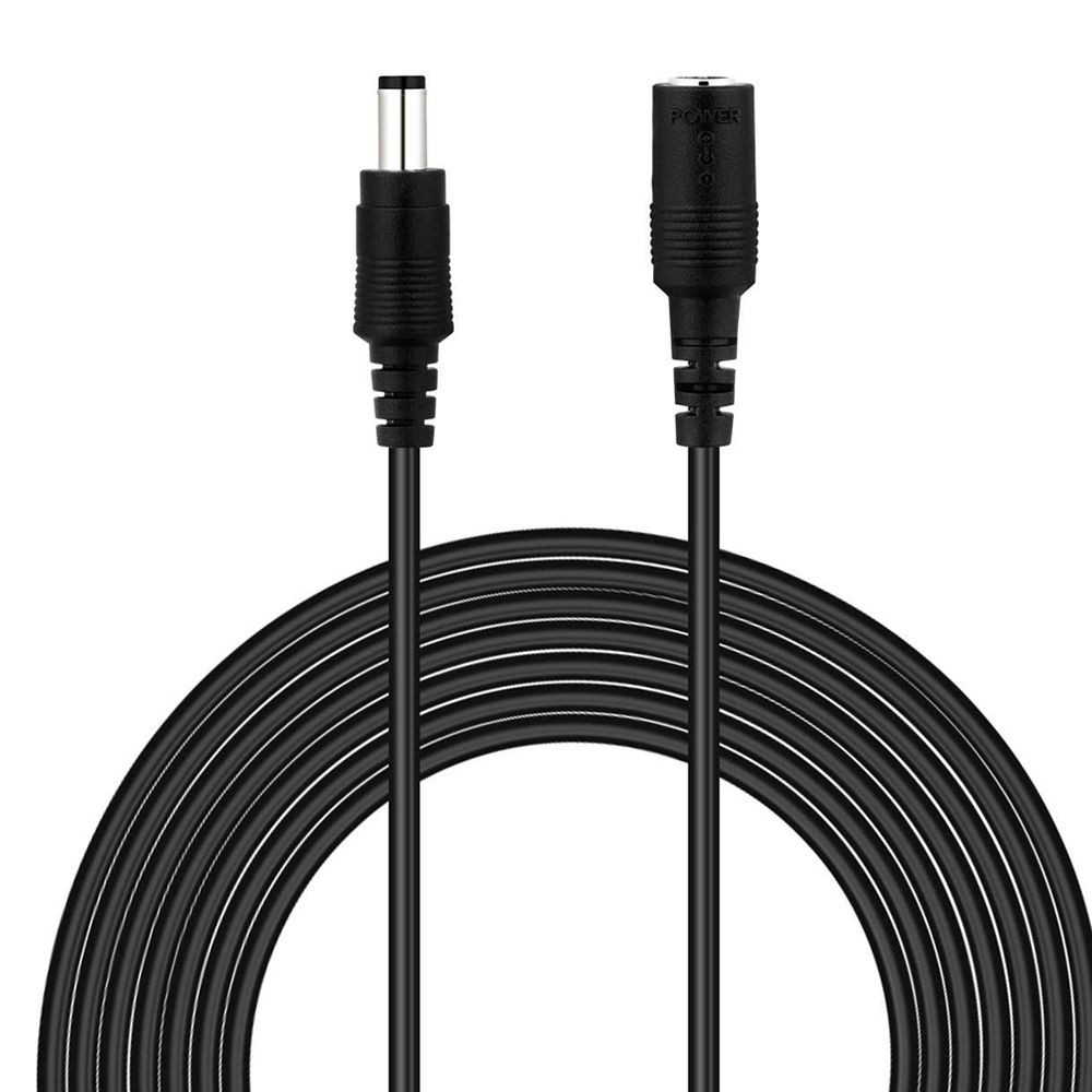 Female To Male Plug Adapter Extension Cable Cable For Camera Router Power Cord Extended Wire