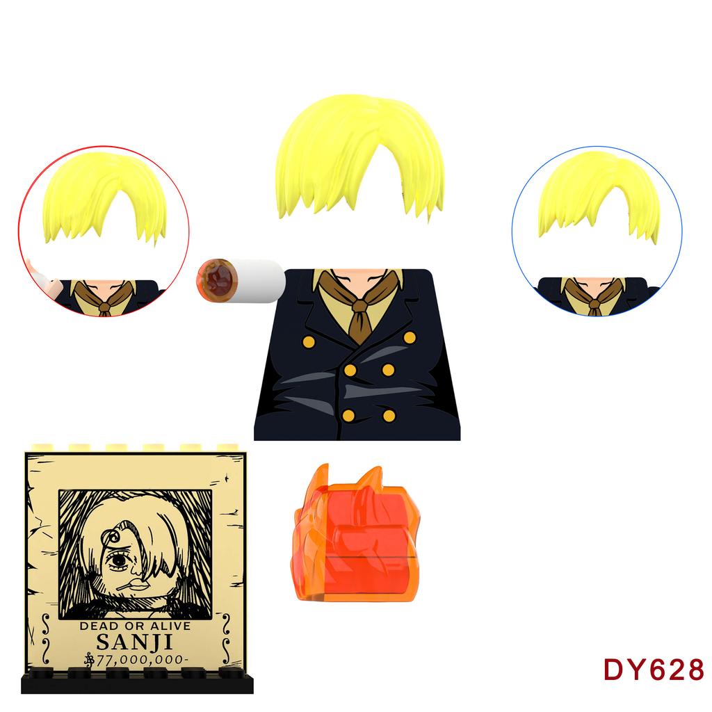 Аниме Строительные блоки Фигурки Куклы Игрушки Кирпичи Детский строительный блок Игрушка