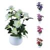 1 компл., искусственное растение в горшке, портативное, неувядающее, пластиковое, для домашнего декора, имитация цветка для свадьбы