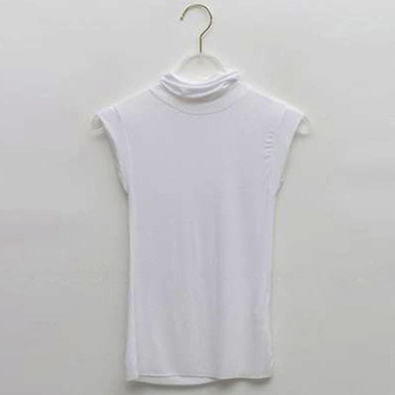 Новые летние модальные корсетные топы для ношения, водолазки без рукавов для женщин, корейские повседневные белые майки, женская одежда