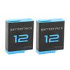 2pcs Camera Replacement Battery Professional 1800mAh Rechargeable Lithium Ion Battery For Action
