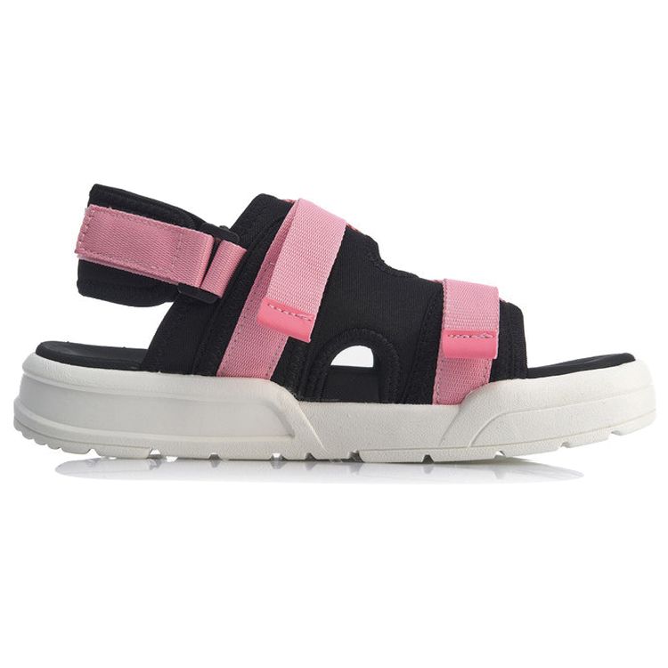 Li Ning Coca Beach Sandals Women Sandals Zhu-Hui-Pink AGUP002-2