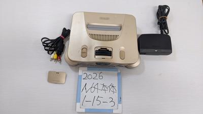 Восстановленная консоль Nintendo 64 N64 ЗОЛОТАЯ 1-15-3 Б/У