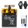 Сменная батарея для смарт-часов SP301618AE для часов Pebble Time Round с бесплатными инструментами
