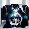 Harry Potter: Marauder's Map & Deathly Hallows Symbol Wall Art PrintPrint Blanket, Soft Blanket For Sofa Office Bed And Travelling Daughter