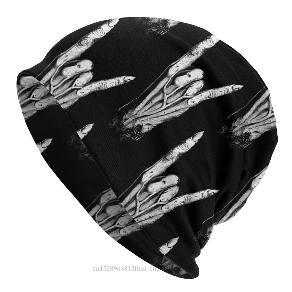 Хэви-метал 1960-х годов Панк-рок Музыка Skullies Шапки Шапки Пиковый туз Вязаная шапка Зимние шапки-капоты Женская уличная лыжная кепка унисекс