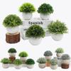 Artificial Eucalyptus Plant Decoration For Home Wedding And Hotel Plastic Material Stylish Design