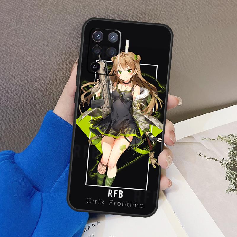 Чехол Girls Frontline Для Oppo A5 Pro A15 A17 A57 A77 A18 A38 A58 A78 A98 A94 A74 A54 A16 A76 A96 A40 A60 A80