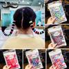 50Pcs Baby Girl Elastic Hair Bands Multicolor Kids Ponytail Holder Rubber Bands Children Hair Ring Baby Girl Hair Accessories