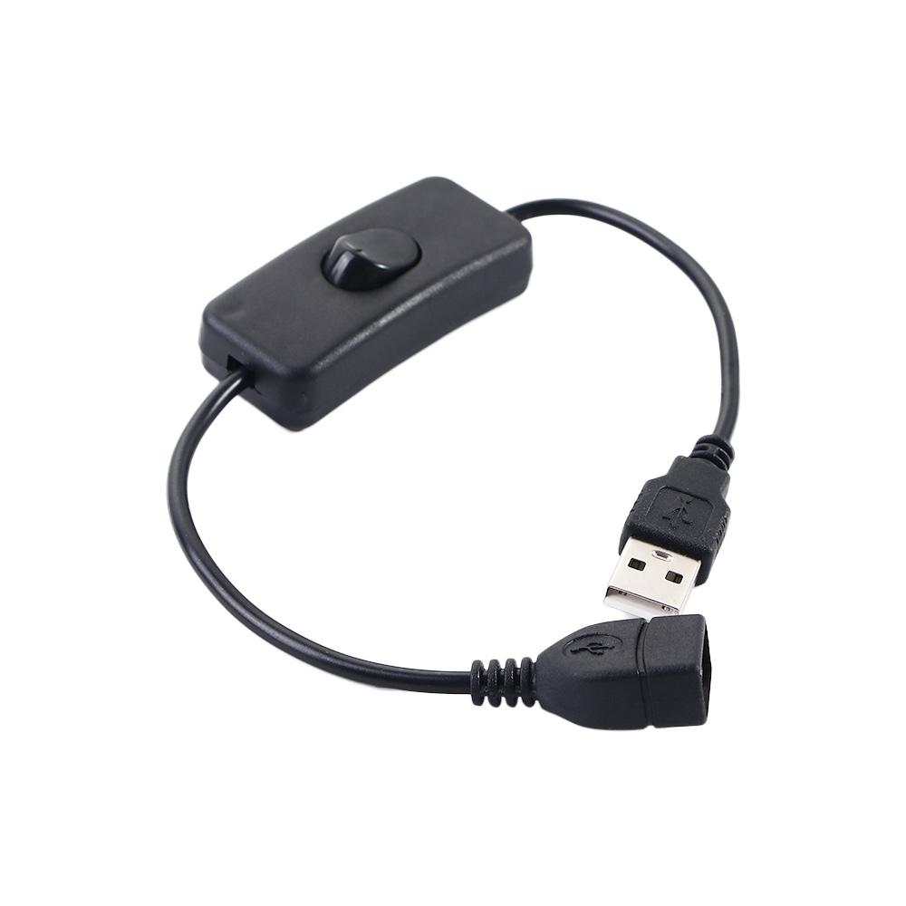 Copper Material Cable Toggle USB Adapter Male to Female USB Cable with Switch USB Extension Cord