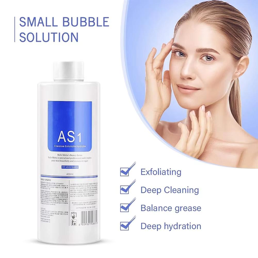 Сыворотка для ухода за кожей лица Facial Beauty Aqua SPA AS1/SA2/AO3 для аппарата для маленьких пузырьков, профессиональный уход за лицом, косметическая жидкость