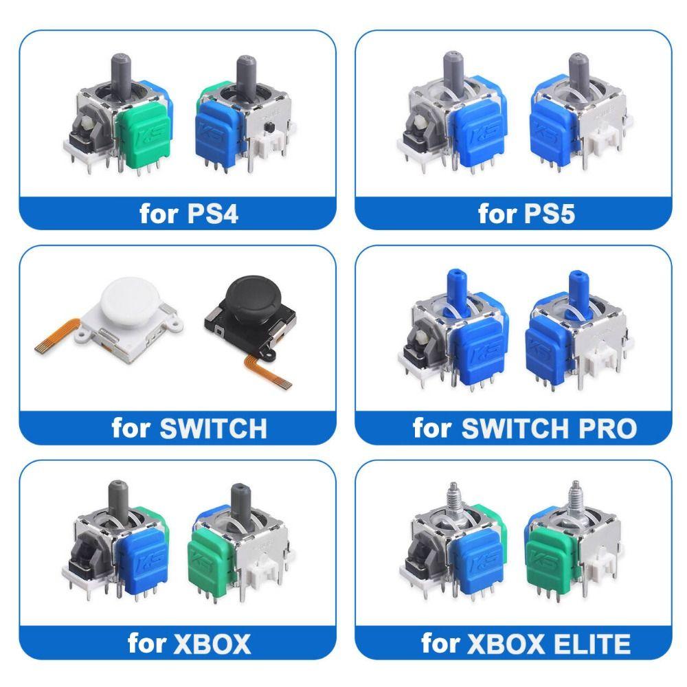 Антидрифтовый стик высокой точности, замена рокера для игрового контроллера PS5/PS4/Xbox/Switch Pro