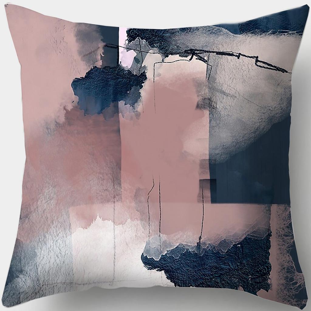 Персонализированная подушка для сна, наволочка в стиле масляной живописи, квадратная подушка для дивана, подушка для эркера в спальне, офис