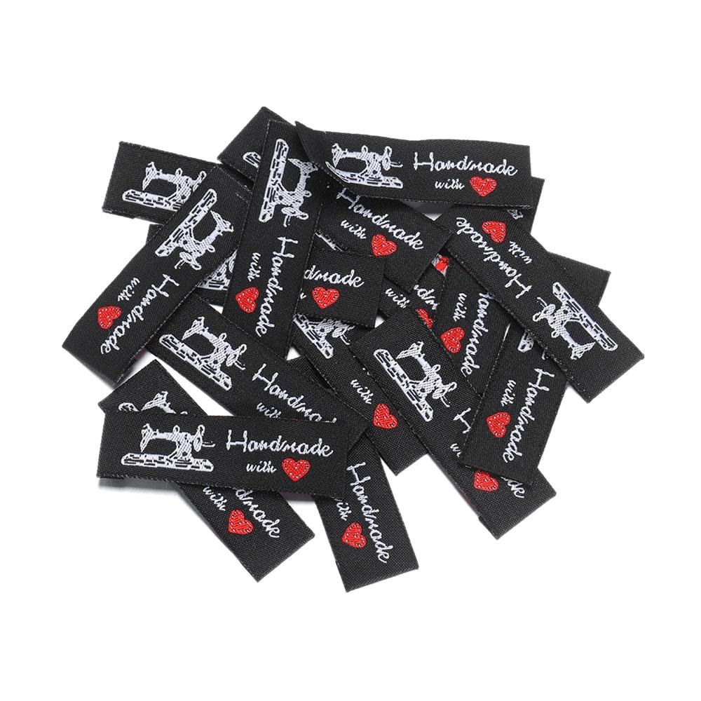 50 шт. DIY Плетеные принадлежности Моток вязальной шерсти Бирки для одежды Аксессуары для одежды Ручная работа С любовью Бирки для одежды