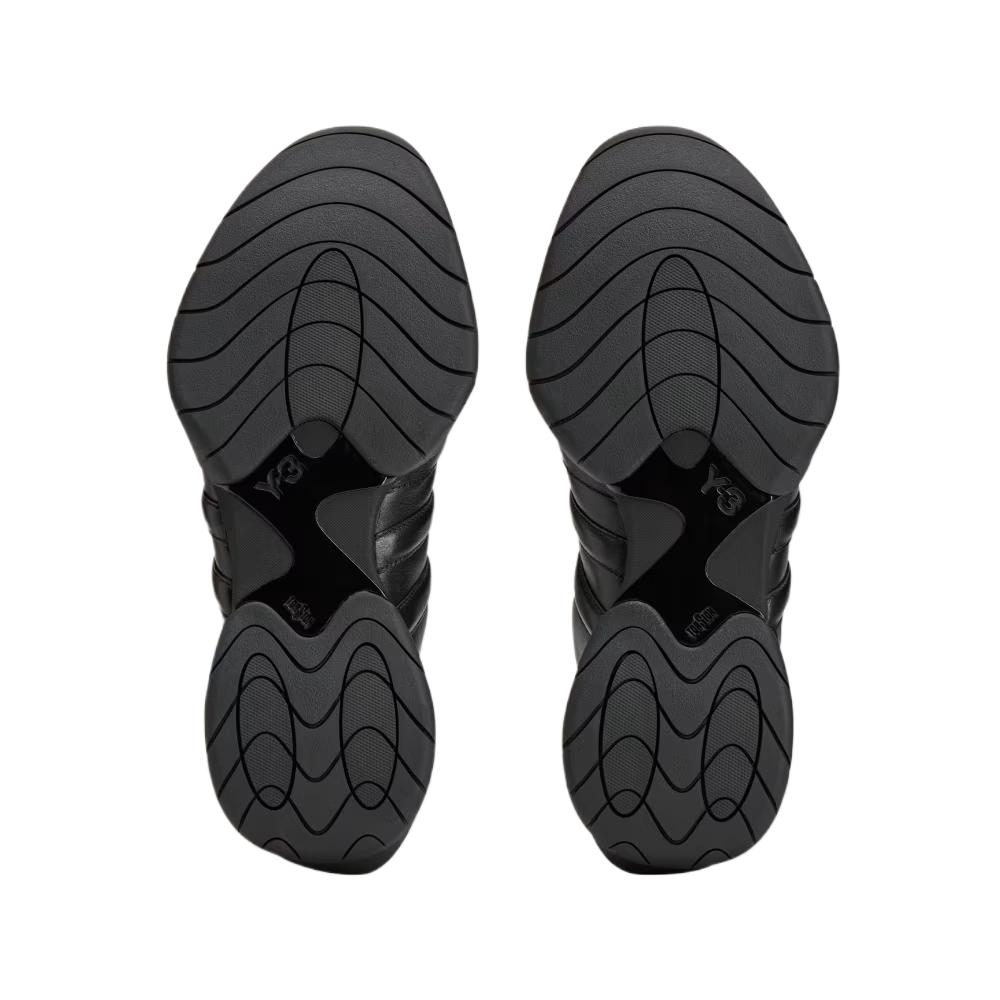 adidas Y-3 Regu 2002 High Triple Black Унисекс Кроссовки JQ8845