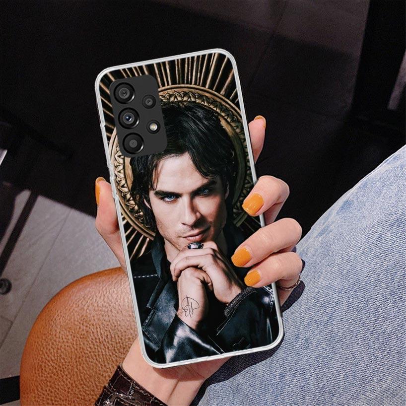 Чехол для телефона The Vampire Diaries Сальваторе для Samsung Galaxy A17 A16 A15 A14 A13 A57 A56 A55 A54 A53 A37 A36 A35 A34 A33 A26 A25
