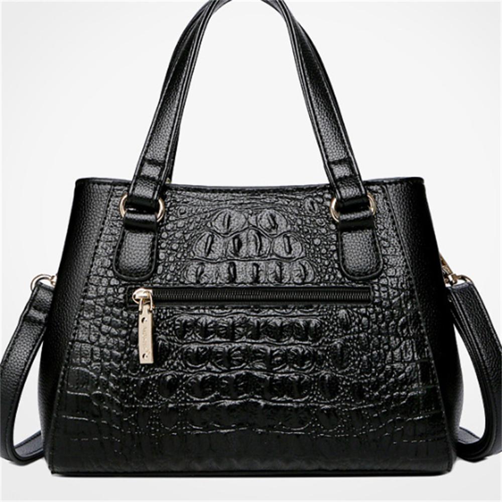 Новая женская сумка-мессенджер, сумка с крокодиловым узором, сумка через плечо