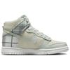 Nike Dunk High SE Tartan Plaid White Light Green GS Sneakers DV1724-100