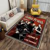 Judas Priest Tour Poster Carpet suitable as a non-slip mat for the living room or bedroom sofa