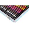 Artistic Painting Set in a Case Crayons Paints Markers 150 Blue