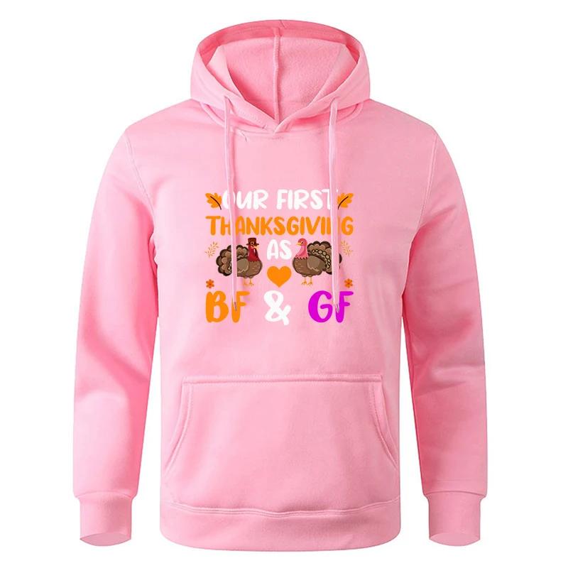 Autumn Hooded Sweatshirt Teens Long Sleeve Gray Black Sportswear Hoodie