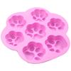 Silicone Mold Lovely Paw Ice Cube Soap Fondant Decoration Silikon Shape Mold