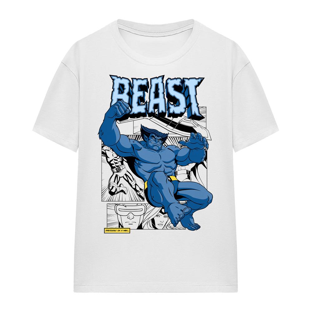X-Men Womens/Ladies Beast Comic T-Shirt