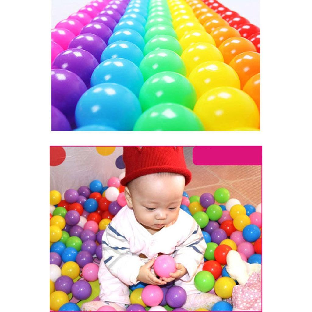  New Kids 5.5cm Balls Baby Toys Ocean Balls For Play Pool Fun Colorful Soft Plastic Ocean Ball