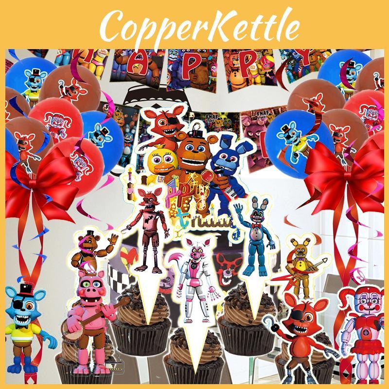 Праздничные товары для вечеринки «Пять ночей с Фредди» для незабываемых празднований дня рождения