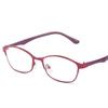 Anti -Blue Light Reading Glasses Women Pink Purple Full Frame Presbyopia Computer Glasses Prescription Eyewear Diopter 0 To +4 .0