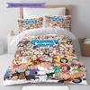 Family Guy Pattern Bedding,Quilt Set Quilt Cover Pillowcase Home Birthday Gift (1 * duvet cover + 2 * pillowcase, without core)