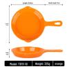 Anyishun Melamine Single-Handle Dining Plate