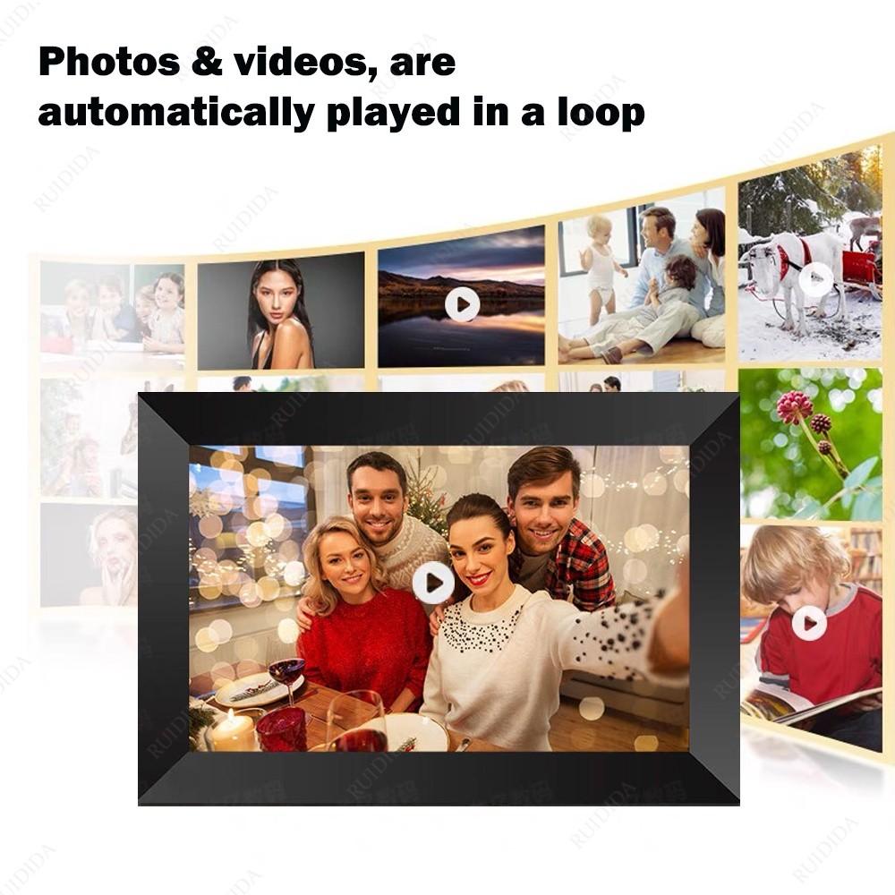 10.1 Inch HD 16GB WIFI Digital Picture Frame Big Storage Capacity Smart Electronic Image Album Digital Photo Frame