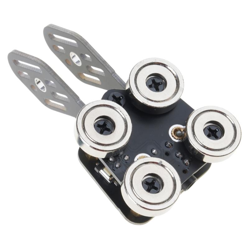 CW Morse Key with Magnetic Base Telegraph Key Paddles for Radio Shortwave Double Paddles Automatic Morse Code Key