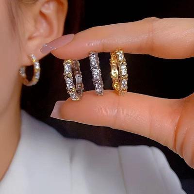 Серьги из циркония