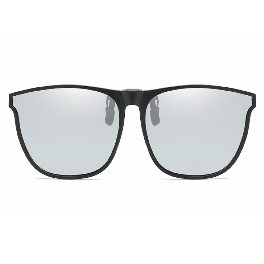 Мужские и женские солнцезащитные очки-клипсы поляризационные меняющие цвет солнцезащитные очки фотохромные винтажные очки-клипсы очки ночного видения для вождения