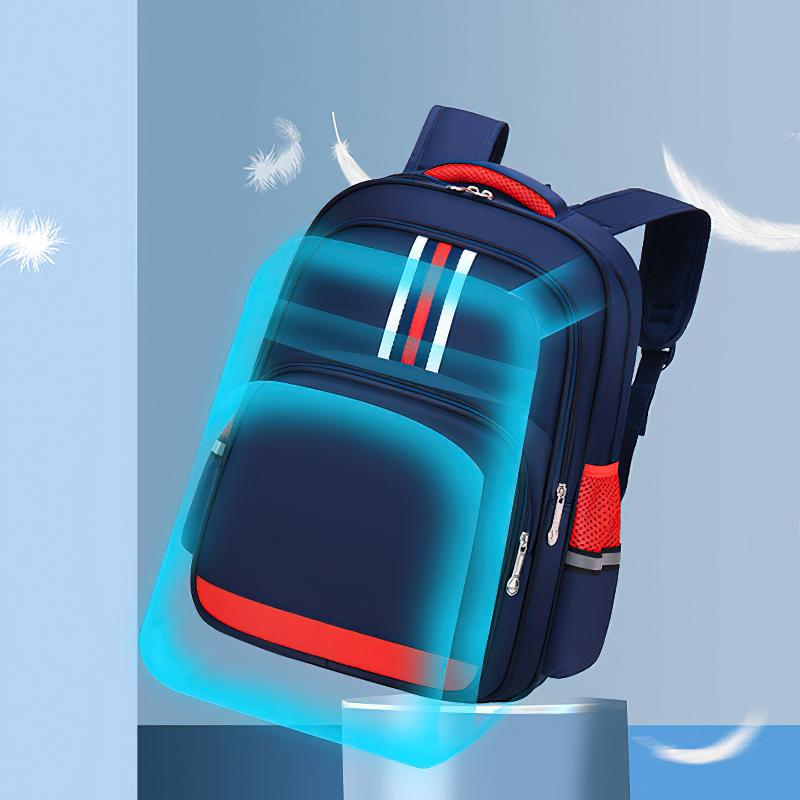 Children's New School Bag Oxford Cloth Waterproof Shoulder Large Capacity Backpack ARI