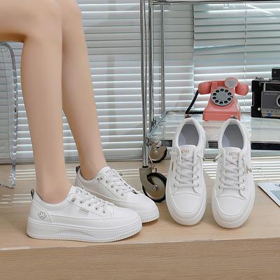 Женские повседневные кроссовки на толстой платформе со шнуровкой, удобные кроссовки для ходьбы, дышащие нескользящие теннисные кроссовки для женщин, спортивная обувь для тренировок на открытом воздухе