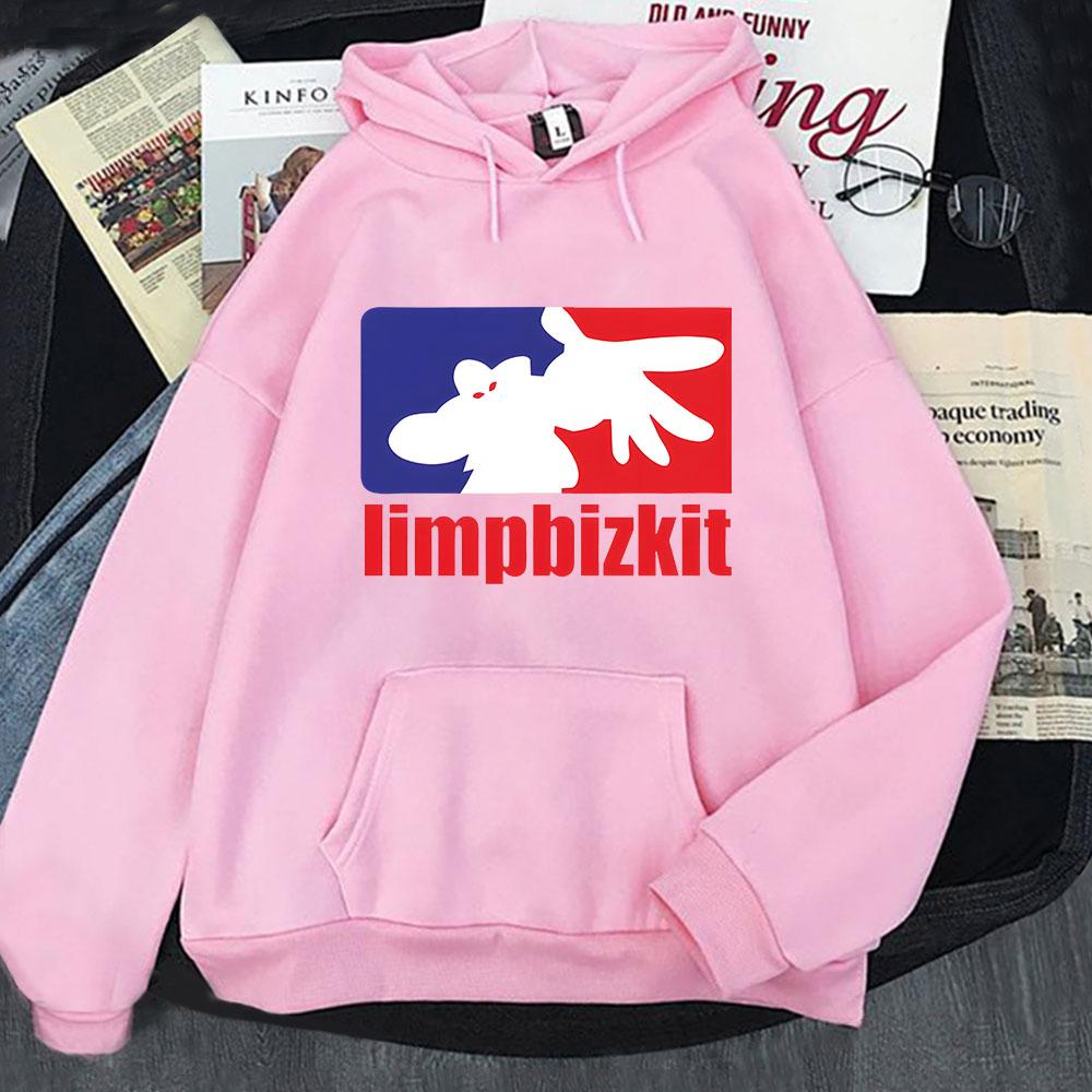 Мужские худи Limp Bizkit Классические с круглым вырезом с длинным рукавом Оверсайз Флисовые Худи с капюшоном Худи Свитшоты Унисекс