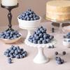 20 шт. Искусственная Черника Пластиковые Искусственные Кусты Черники Реалистичные Искусственные Кусты Черники для Дома Свадьбы Офиса Вечеринки Кухонного Шкафа
