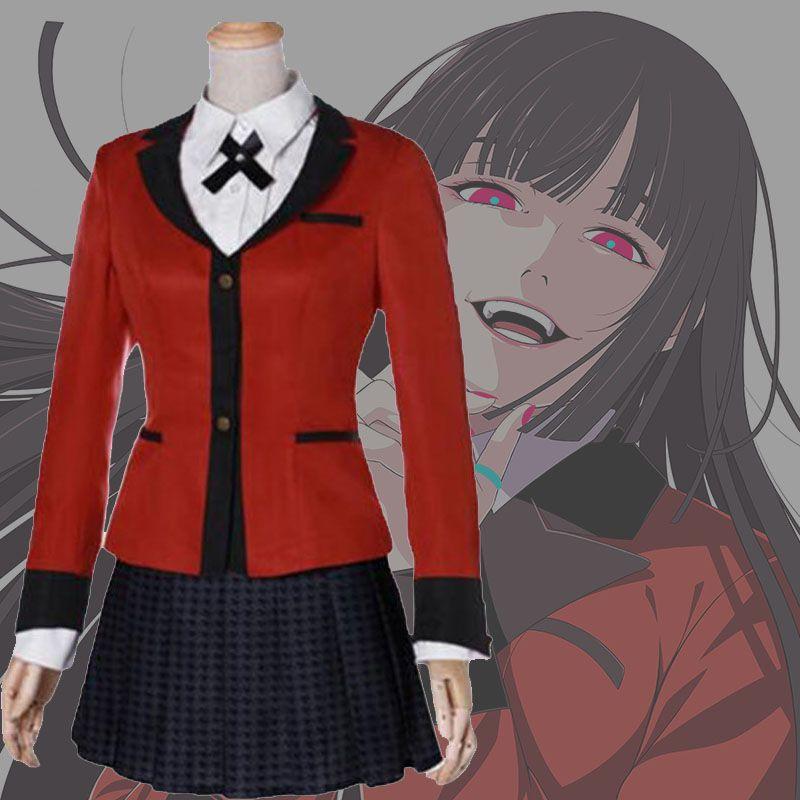 Дышащее платье-косплей Kakegurui Хабами Юмеко Идеально для Хэллоуина и Карнавала