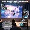 4K Projector Ultra HD Mini Projector Wi-Fi 6 Outdoor Projector