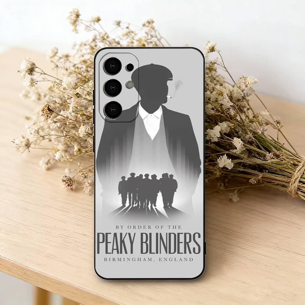 Чехол для телефона Peaky Blinders Томми Шелби для Samsung S25,S24,S21,S22,S23,S30,Ultra,S20,Plus,Fe,Lite,Note,10, Черный Чехол