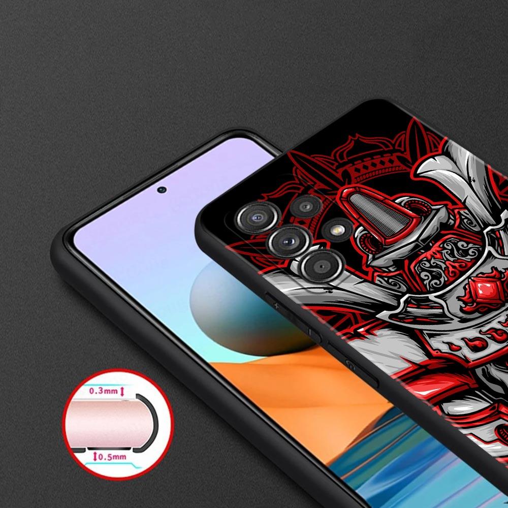 Чехол «Самурай» для Samsung Galaxy A51 A71 A01 A11 A21 A21s A31 A41 A72 A52 A42 A32 A22 A12 A02 A02s F42, чехол для телефона
