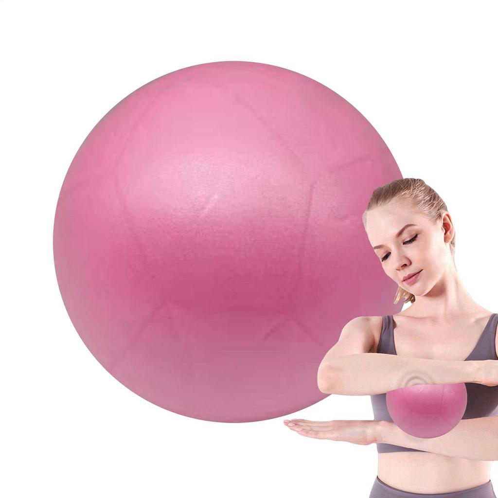 Small Yoga Ball Small Inflatable Gym Ball Yoga Equipment for Thigh Leg Arm Abdomen Butt Belly Training Fitness Rehabilitation