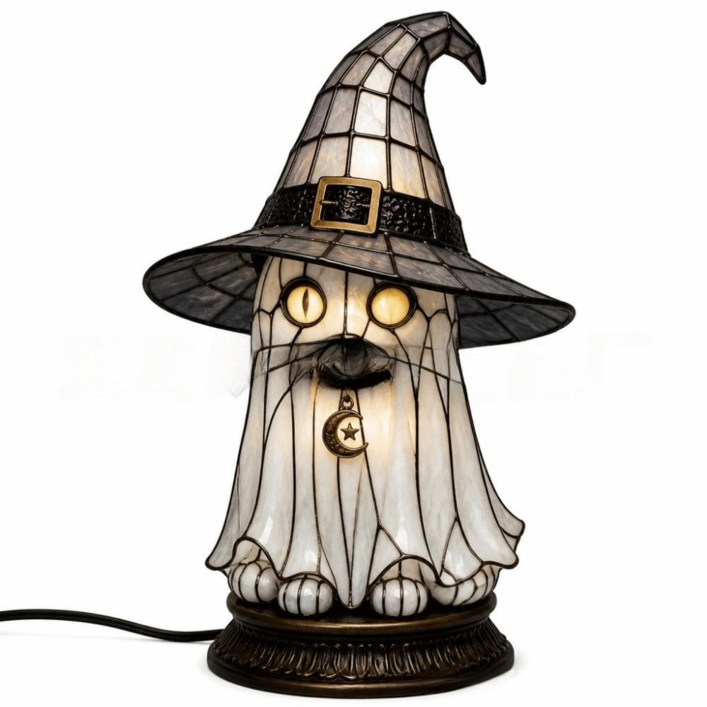 Home Decoration Halloween Lamp Cat Bird Desktop Lights Home Ornaments Night Light Bedside
